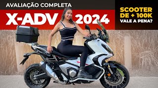 TESTE XADV 2024 VALE A PENA XADV 750 PREÇO CONSUMO SEGURO PONTOS POSITIVOS E NEGATIVOS  REVIEW [upl. by Cilka]