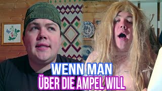 WENN MAN ÜBER DIE AMPEL WILL Shorts [upl. by Sammie]