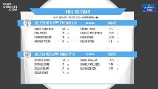 Belper Meadows CC Friendly XI v Belper Meadows CC Charity XI [upl. by Yaniv]