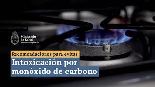 Recomendaciones para evitar las intoxicaciones por monóxido de carbono [upl. by Jackqueline]