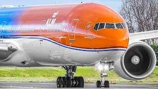 200 CLOSE UP TAKEOFFS and LANDINGS in 2 HOURS  Amsterdam Airport Schiphol Plane Spotting AMSEHAM [upl. by Madelaine117]