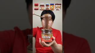 MAKAN BERBAGAI MERK SELAI COKLAT asmr mukbang [upl. by Neened]