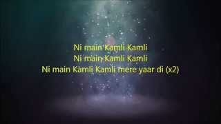 Kamli Kamli Dhoom 3 Full Song 2014 HD 1080p LYRICS [upl. by Joshua]