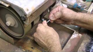 How To Cut Quality Bisbee Turquoise [upl. by Lucinda684]