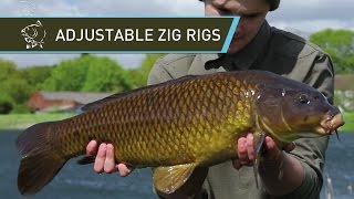 Carp Fishing Adjustable Zig Rigs using Nash Zig Bugs Zig Float and Gyro Bug Mix  Nash Tackle [upl. by Acired]