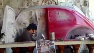 Restoring and Painting a 1965 Volkswagen Beetle [upl. by Saucy]