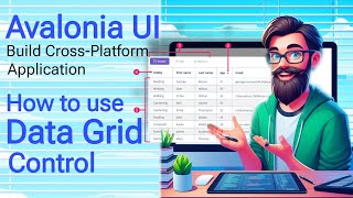 Avalonia Tutorial DataGrid Control  Get Started Data Grid [upl. by Tallbot]