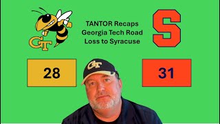 Syracuse 31 Georgia Tech 28 recap [upl. by Enilreug475]