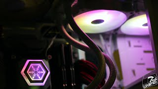 Silverstone Permafrost PF240WARGB  CPU Cooler Review [upl. by Jabon]