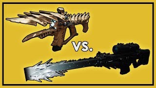 Destiny 2 One Thousand Voices vs Whisper of the Worm amp Supers  Last Wish Damage Comparison [upl. by Rodger]