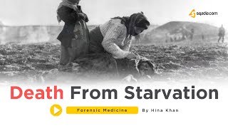 Death from Starvation  Forensic Medicine Video Lectures  Student Education  VLearning  TRAILER [upl. by Danyette]