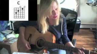 How to play Foolish Games by Jewel on acoustic guitar [upl. by Esil]