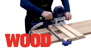 How To Make A Dado Routing Jig  WOOD magazine [upl. by Acinad121]