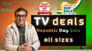 Republic Day Sale TV Deals  Best TV in India 2024  Great Republic Day Sale 2024 [upl. by Oflodur]