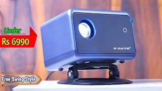 EGATE I9 PRO ANDROID SMART PROJECTOR  ALL SETTINGS  DEMO [upl. by Leahcam]