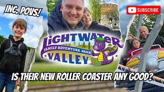 Lightwater Valley VLOG August 2024  Includes POVS [upl. by Ailemrac]