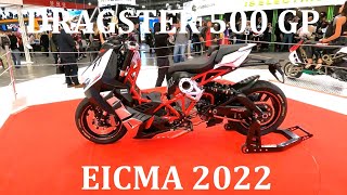 Italjet Dragster 500GP  EICMA 2022 [upl. by Eldnar524]