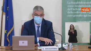 Covid Brusaferro ISS quotLa curva comincia ad appiattirsiquot [upl. by Ccasi]