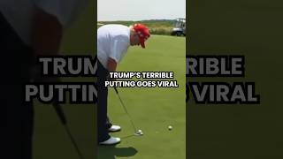 YIKES Trump’s Humiliating GOLF SECRET Caught in New Video [upl. by Ahsemad]