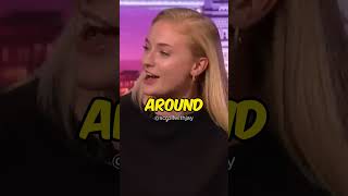 Sophie Turner sings Eminems rap song The Real Slim Shady shorts [upl. by Arratoon805]