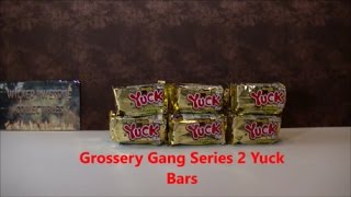 Grossery Gang Series 2  Opening 9 Nasty Yuck Bars  Ultra Rares [upl. by Bully]