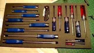 A Cheap and Easy way to Organize your tools in your toolbox [upl. by Aerdnahc]