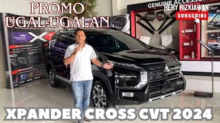 PROMO NEW XPANDER CROSS CVT PREMIUM WARNA HITAM TAHIN 2024 AREA YOGYAKARTA [upl. by Ekard]