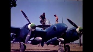 P38 Lightning UNSEEN FOOTAGE 19441945 [upl. by Uhile824]