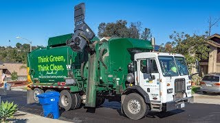 Peterbilt 320  Amrep HX450ASL N3 Garbage Truck [upl. by Pincince730]