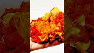 Have you heard of Wulfenite and mimetite together wulfenite rocksandminerals minerals raregems [upl. by Ayidah]