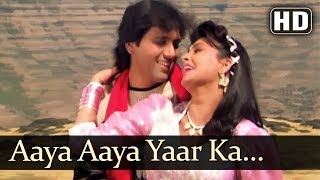 Aaya Aaya Yaar Ka Salaam HD  Jaisi Karni Waisi Bharni Songs  Govinda  Kimi Katkar  Mohd Aziz [upl. by Higginbotham]