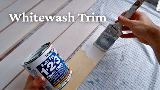 How To Whitewash Pine [upl. by Adnuhsed669]