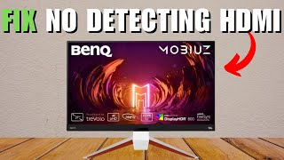 Benq Monitor NOT Detecting HDMI  How To Fix [upl. by Eteragram]