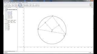 Baricentro circuncentro incentro y ortocentro con Geogebra [upl. by Renferd]