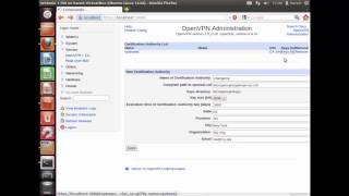 Servidor openVPN administrado mediante Webmin en Ubuntu [upl. by Danelle]