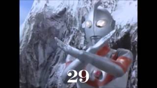 ウルトラマン 殺す 数える Ultraman 1966  1967 killcount [upl. by Damalus999]