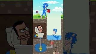 Sonic conat forgive skibidi toilet the mermaid depart like comedy animation subscribe [upl. by Maloney]