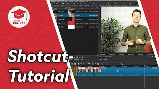 Kostenloser Videoschnitt für Beginner mit SHOTCUT  Tutorial [upl. by Maryann]