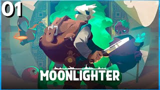 MOONLIGHTER  Walkthrough Gameplay Part 1  Town of Rynoka [upl. by Trenton]