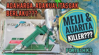 SPRAYGUN FHD  Unboxing Spray Gun Fortech  Review dan komparasi [upl. by Gratia]