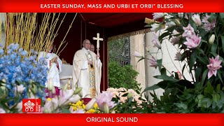 April 9 2023 Easter Sunday Mass and Urbi et Orbi” Blessing  Pope Francis [upl. by Ivar]