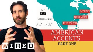 Accent Expert Gives a Tour of US Accents  Part One  WIRED [upl. by Asatan890]