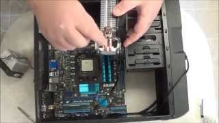 Building a PC Installing the CPUs HeatsinkFan [upl. by Trella357]