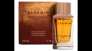 Ted Lapidus Altamir Fragrance Review 2007 [upl. by Nohsar647]