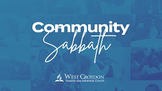 28th September 2024  Community Sabbath  WCSDA [upl. by Nayar]