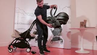 BABYZEN  How to affix car seat onto YOYO [upl. by Gabor]