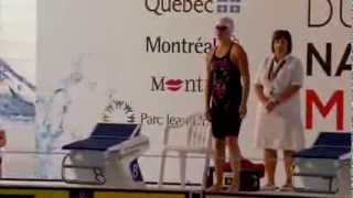 Swimming  womens 50m freestyle S12  2013 IPC Swimming World Championships Montreal [upl. by Notffilc]