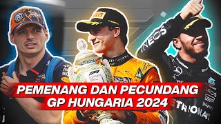 KEMENANGAN PERTAMA ANEH OSCAR PIASTRI PEMENANG DAN PECUNDANG GP HUNGARIA 2024 [upl. by Zorana]