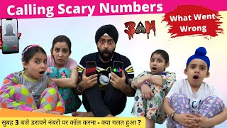 Calling Scary Numbers At 3 AM  What Went Wrong  Ramneek Singh 1313  RS 1313 VLOGS [upl. by Mchail362]