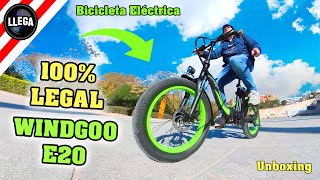 Montaje y Unboxing de la Bicicleta Eléctrica Windgoo E20 Guía Completa en Español [upl. by Zirkle]